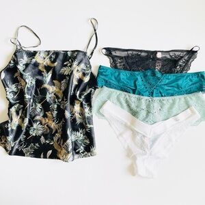 LARGE Victoria’s Secret 5PCS cami and panties set